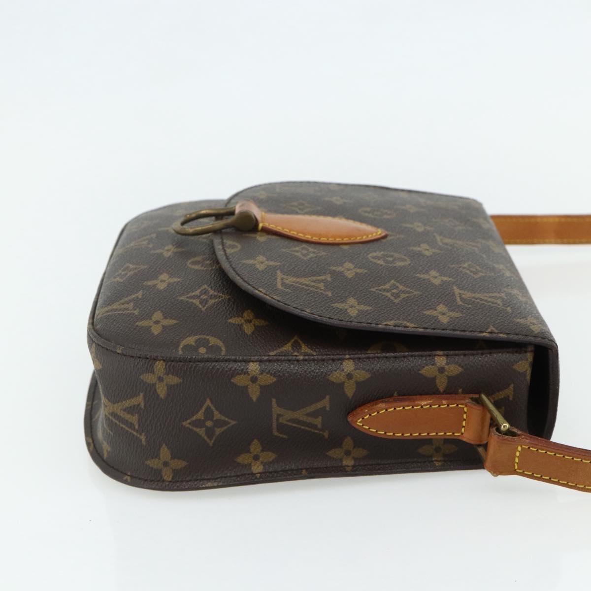 LOUIS VUITTON Monogram Saint Cloud GM Shoulder Bag M51242 LV Auth ep13995