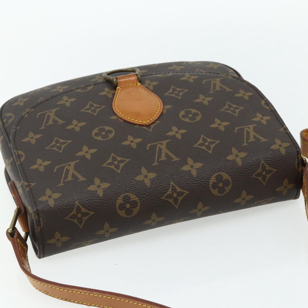 LOUIS VUITTON Monogram Saint Cloud GM Shoulder Bag M51242 LV Auth ep13995