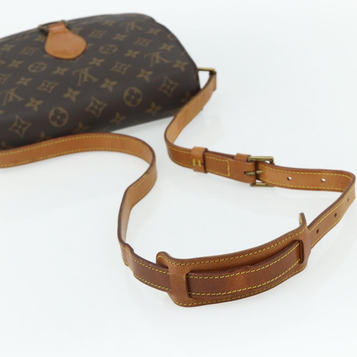 LOUIS VUITTON Monogram Saint Cloud GM Shoulder Bag M51242 LV Auth ep13995
