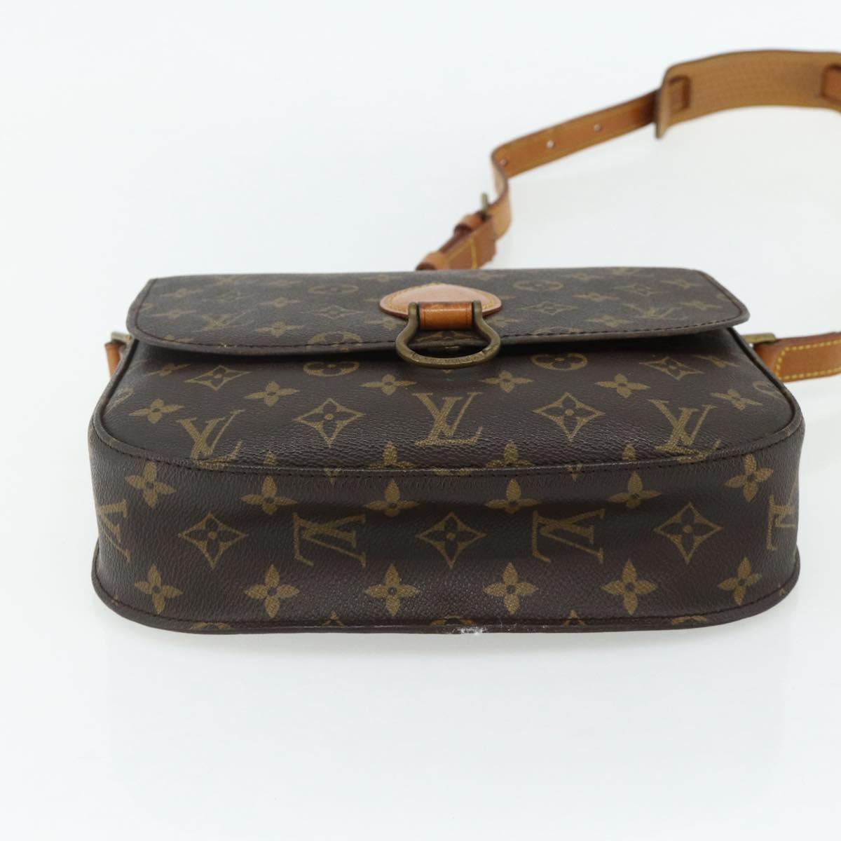LOUIS VUITTON Monogram Saint Cloud GM Shoulder Bag M51242 LV Auth ep13995