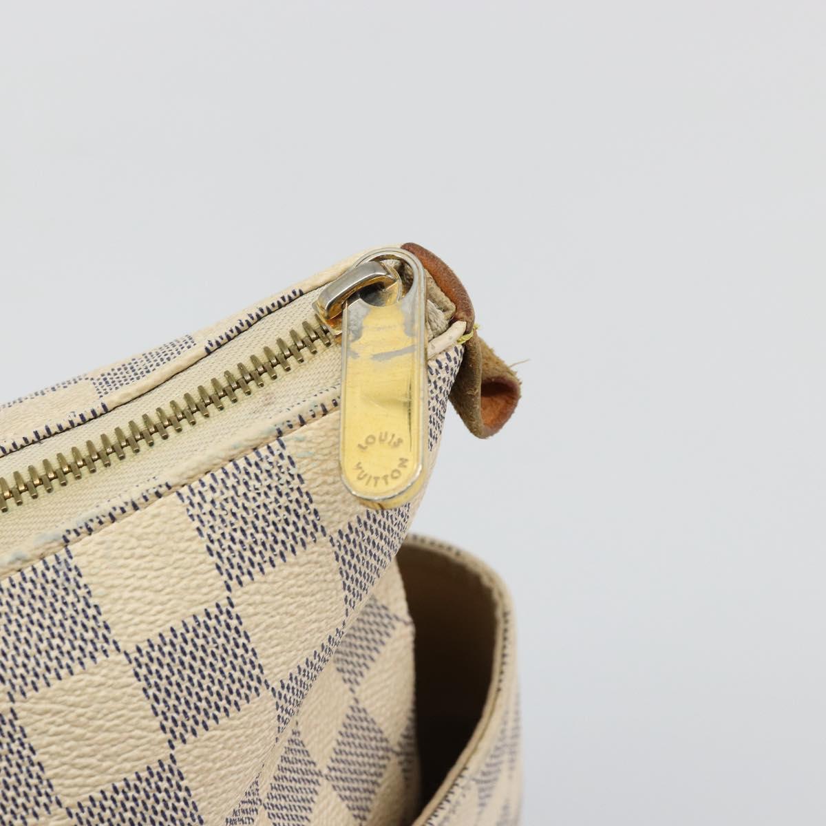 LOUIS VUITTON Damier Azur Totally MM Tote Bag N51262 LV Auth ep14003