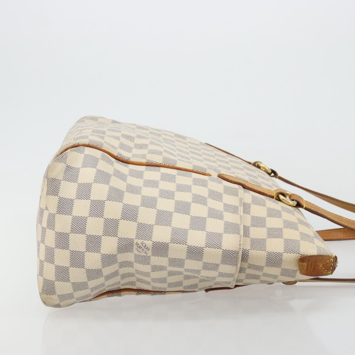 LOUIS VUITTON Damier Azur Totally MM Tote Bag N51262 LV Auth ep14003
