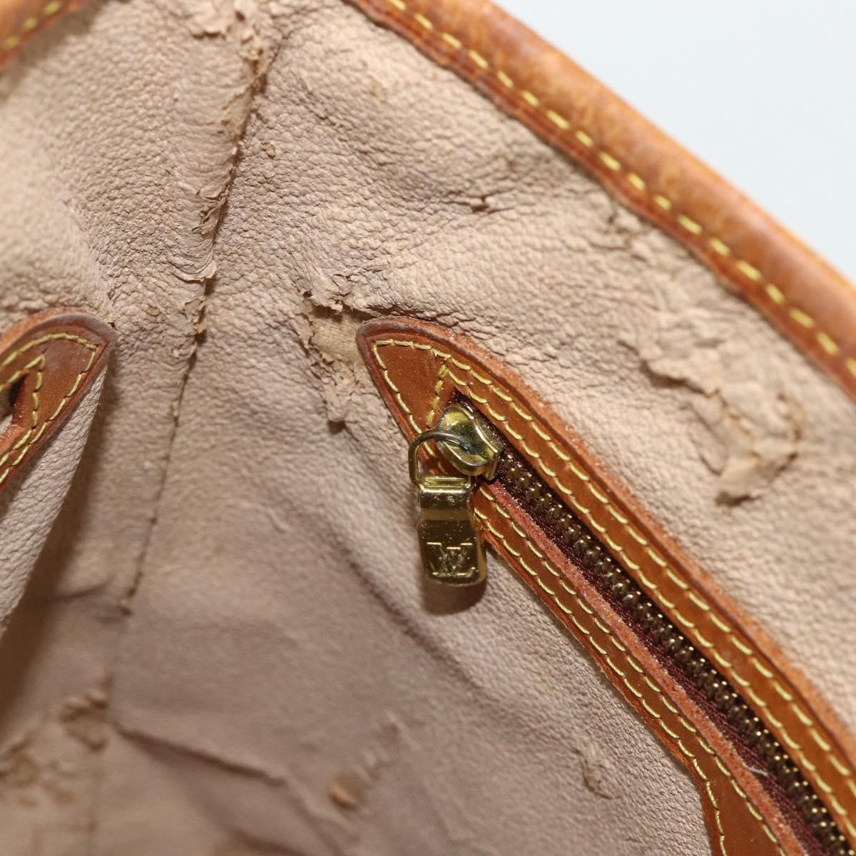 LOUIS VUITTON Monogram Bucket PM Shoulder Bag M42238 LV Auth ep14017