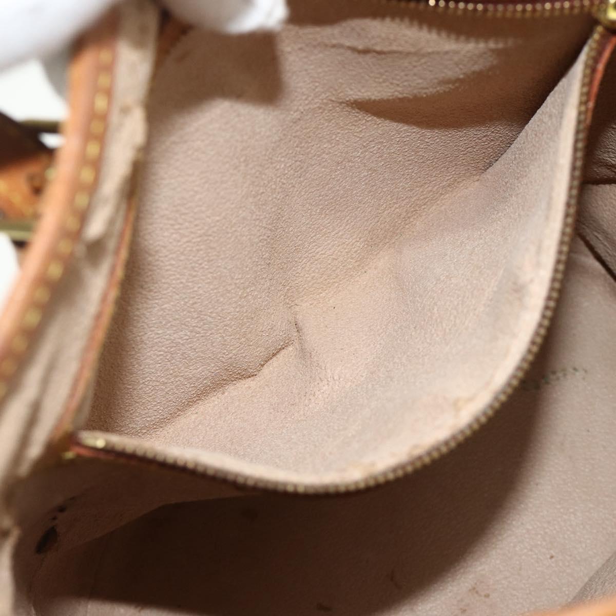 LOUIS VUITTON Monogram Bucket PM Shoulder Bag M42238 LV Auth ep14017