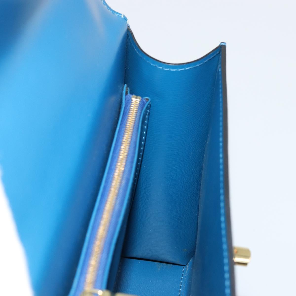 LOUIS VUITTON Epi Malesherbes Hand Bag Blue M52375 LV Auth ep14021A