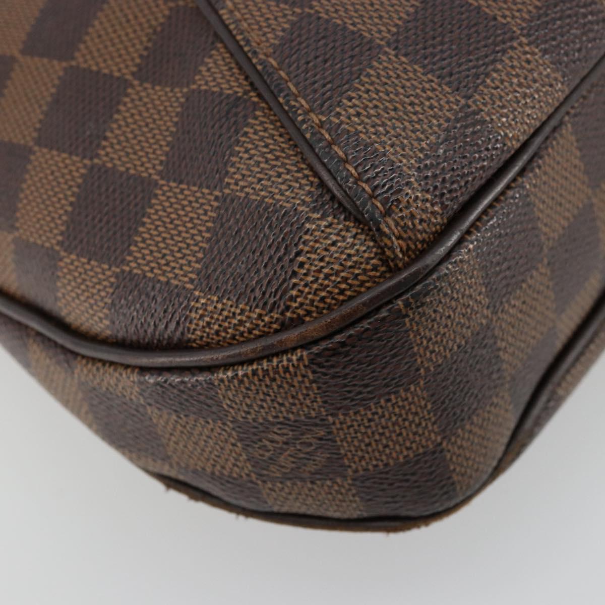 LOUIS VUITTON Damier Ebene Thames PM Shoulder Bag N48180 LV Auth ep14033