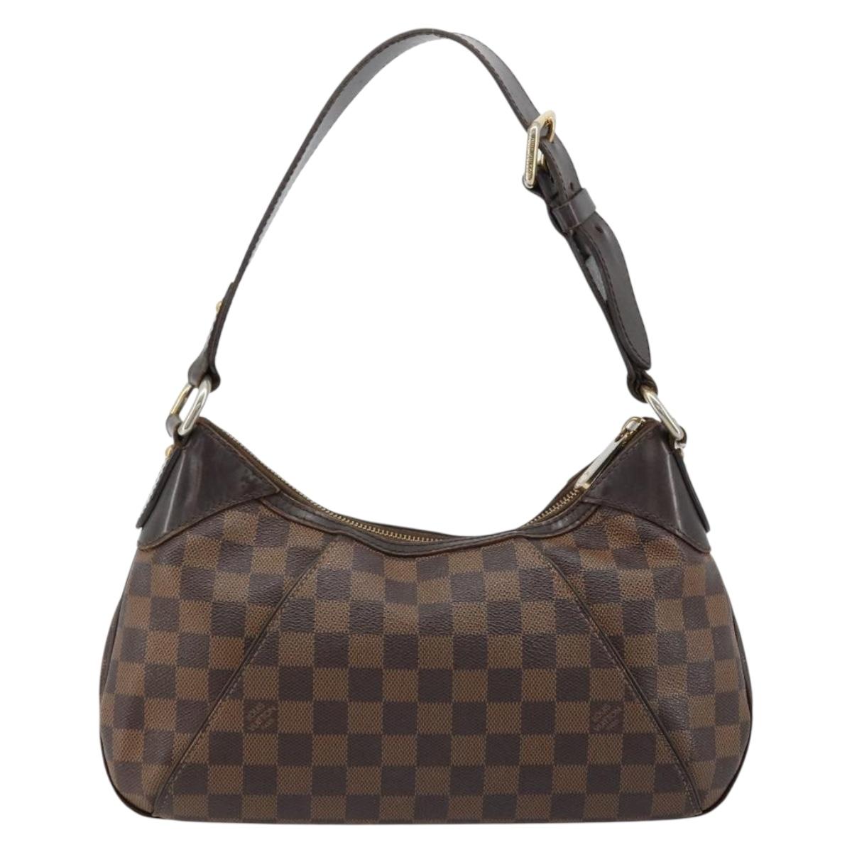 LOUIS VUITTON Damier Ebene Thames PM Shoulder Bag N48180 LV Auth ep14033