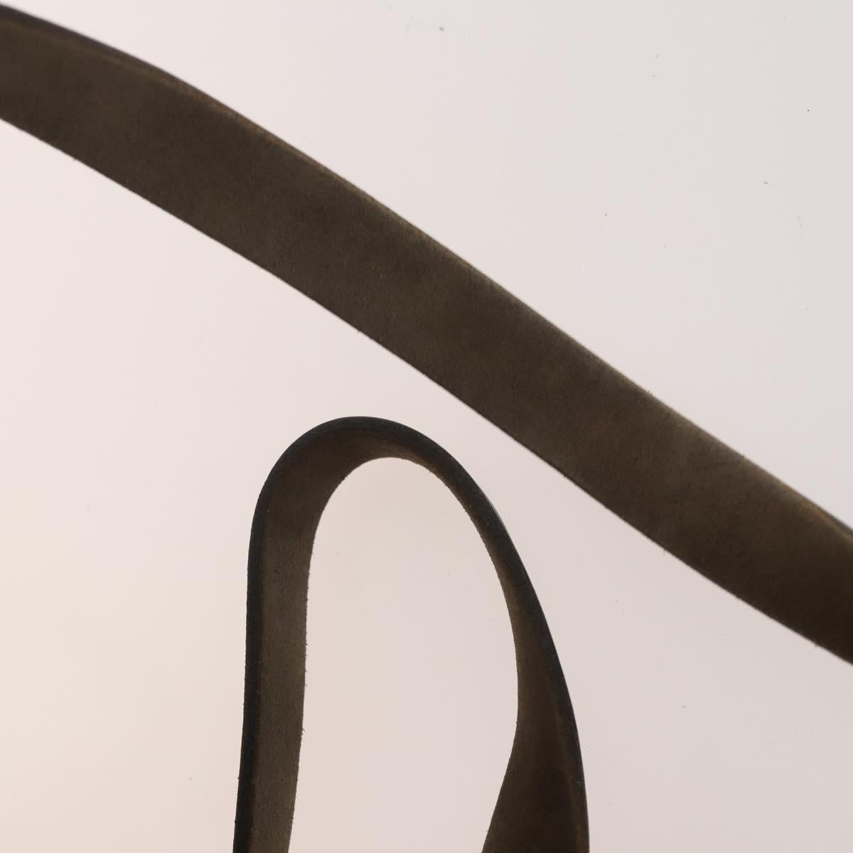 HERMES Her Line Herbag Ad Backpack Canvas Navy Silver Auth ep14037