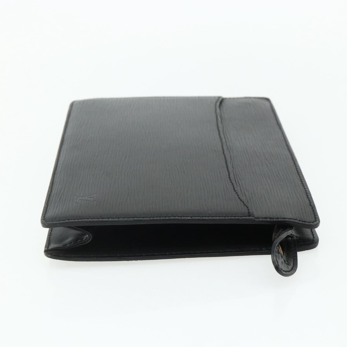 LOUIS VUITTON Epi Pochette Homme Clutch Bag Black M52522 LV Auth ep14052