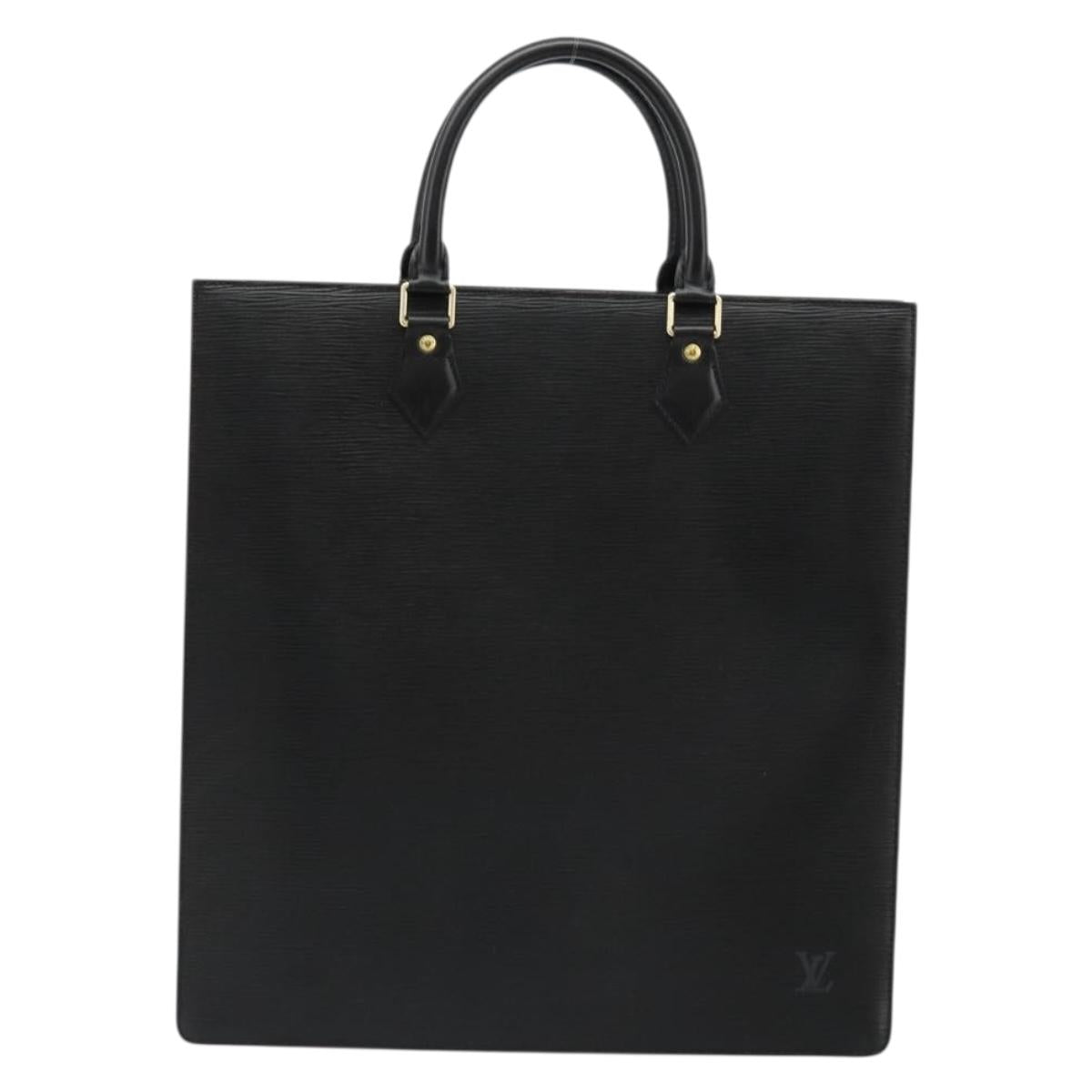 LOUIS VUITTON Epi Sac Plat Hand Bag Black M59082 LV Auth ep14056A