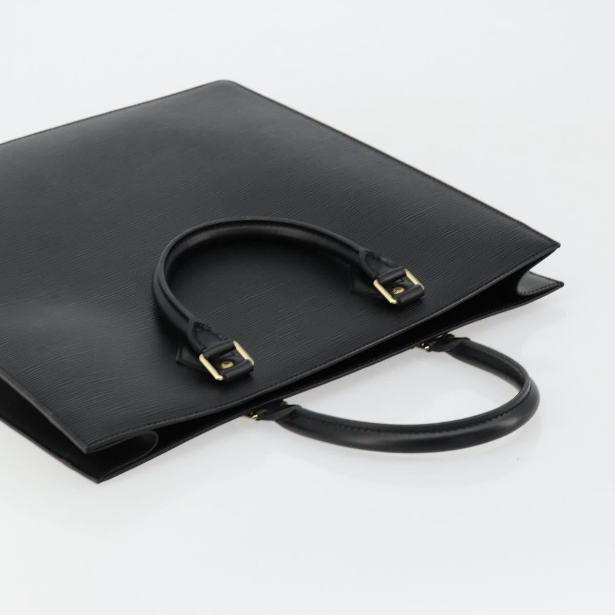 LOUIS VUITTON Epi Sac Plat Hand Bag Black M59082 LV Auth ep14056A