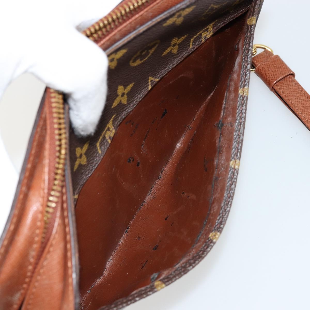 LOUIS VUITTON Monogram Orsay Clutch Bag M51790 LV Auth ep14064