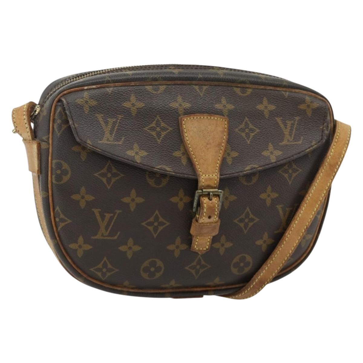 LOUIS VUITTON Monogram Jeune Fille MM Shoulder Bag M51226 LV Auth ep14067