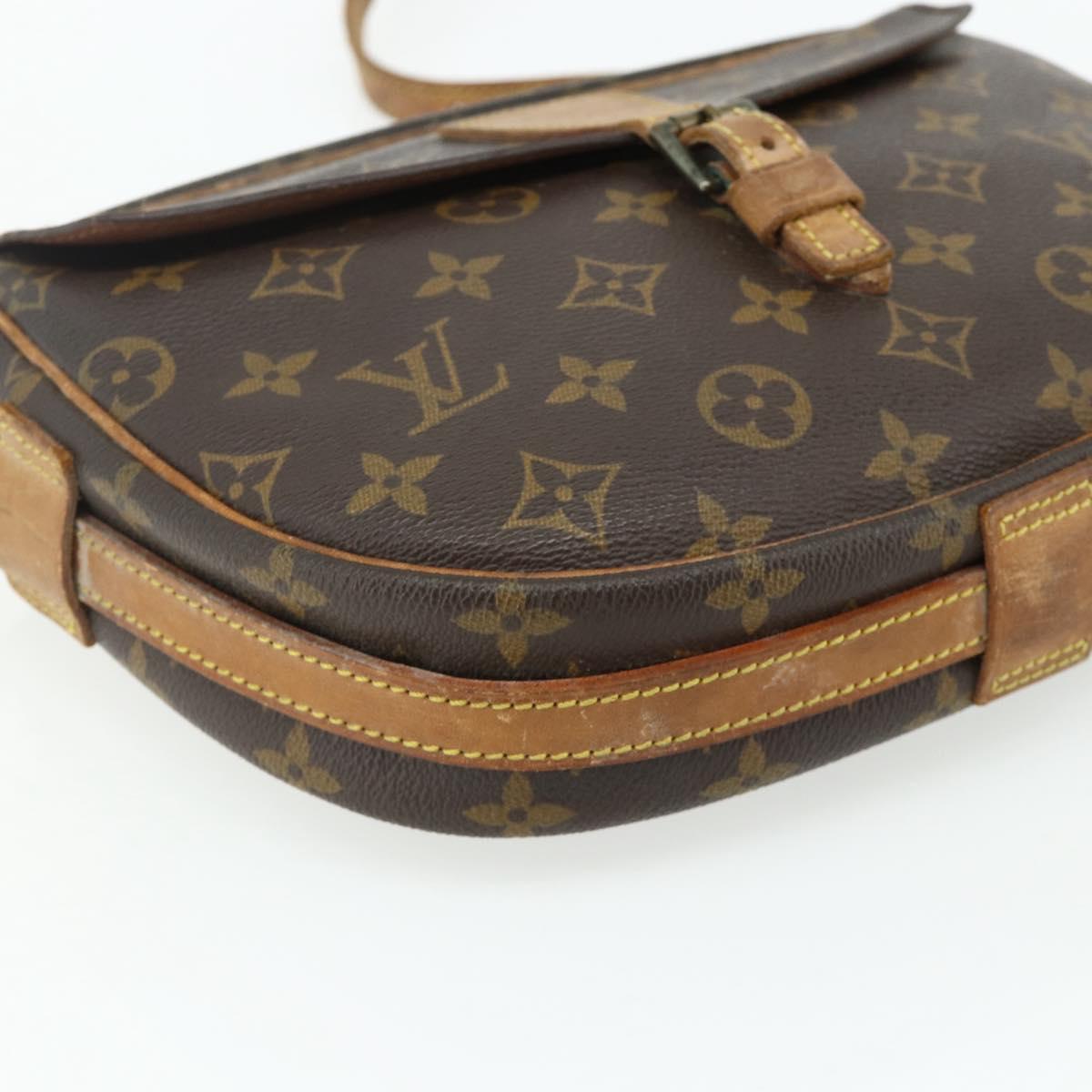 LOUIS VUITTON Monogram Jeune Fille MM Shoulder Bag M51226 LV Auth ep14067