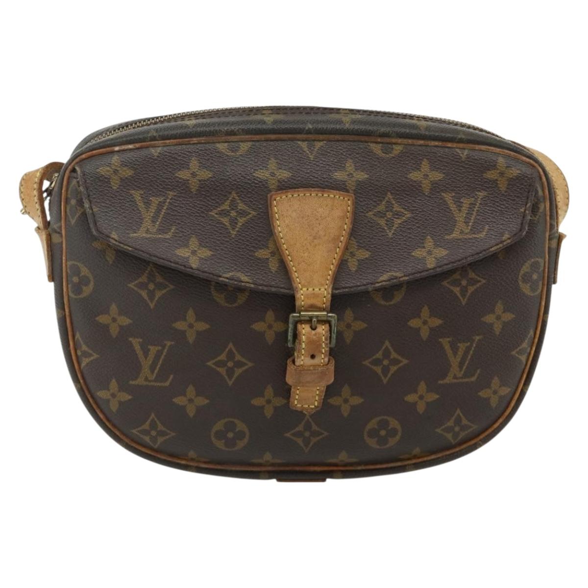 LOUIS VUITTON Monogram Jeune Fille MM Shoulder Bag M51226 LV Auth ep14067