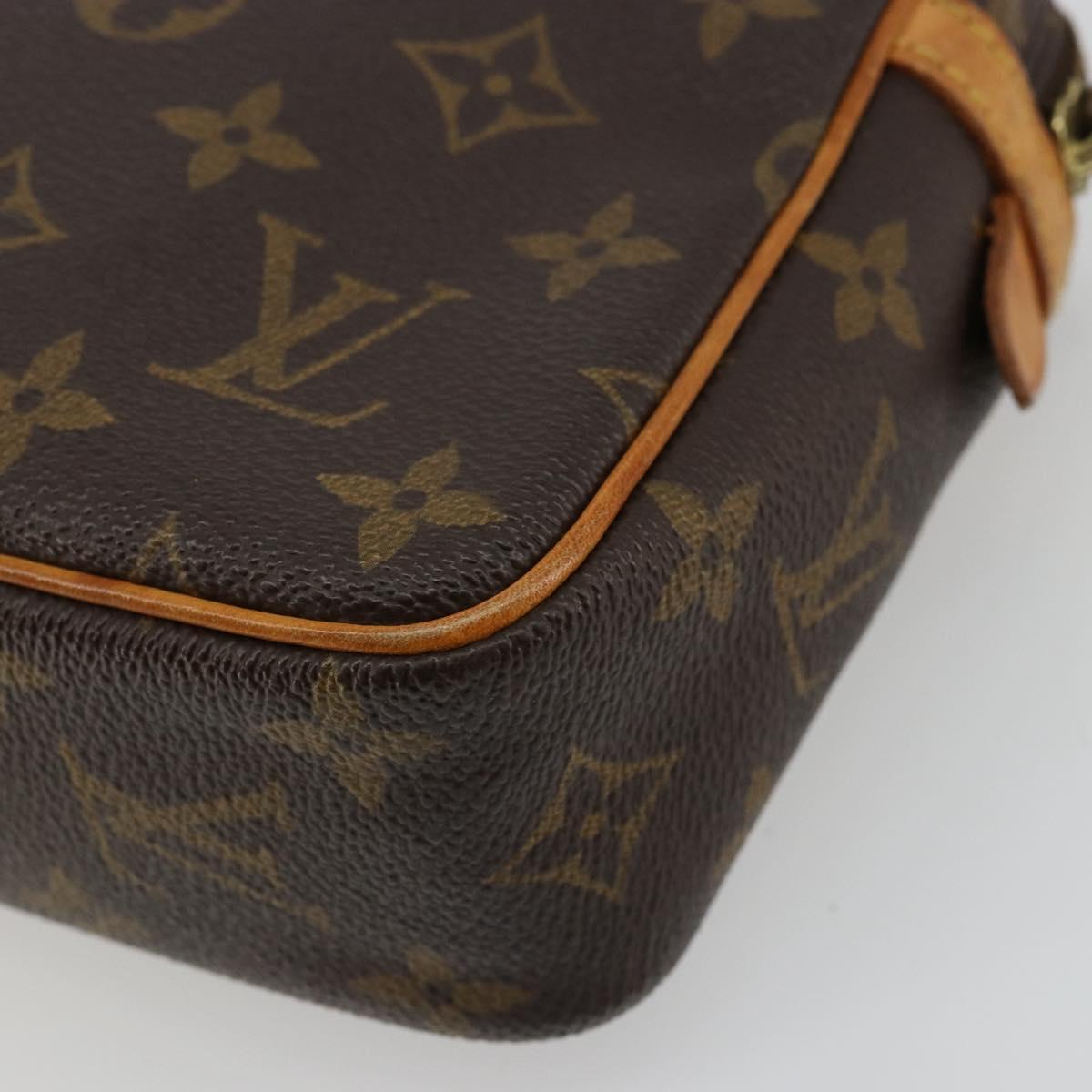 LOUIS VUITTON Monogram Compiegne 23 Clutch Bag M51847 LV Auth ep14103