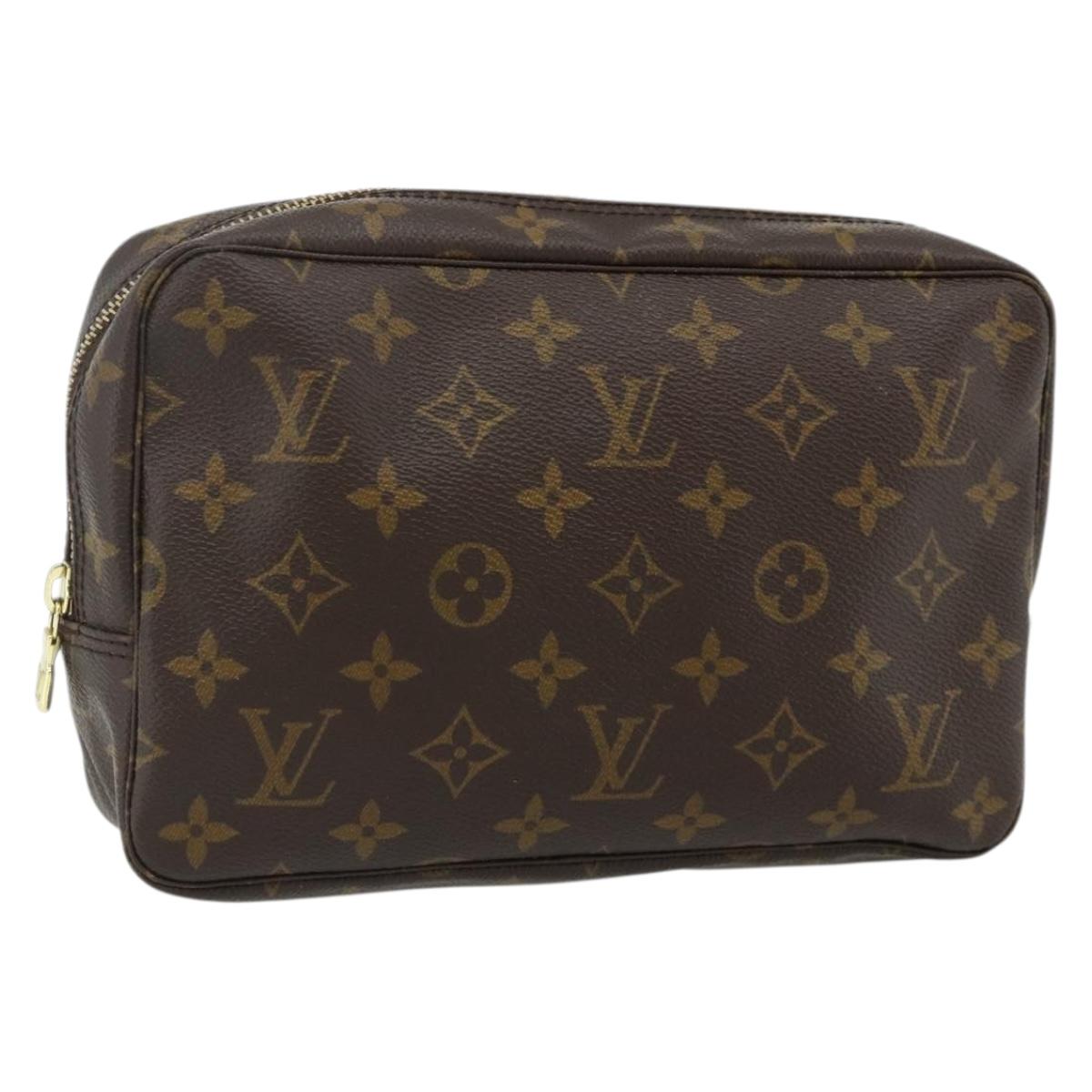 LOUIS VUITTON Monogram Trousse Toilette 23 Clutch Bag M47524 LV Auth ep14109