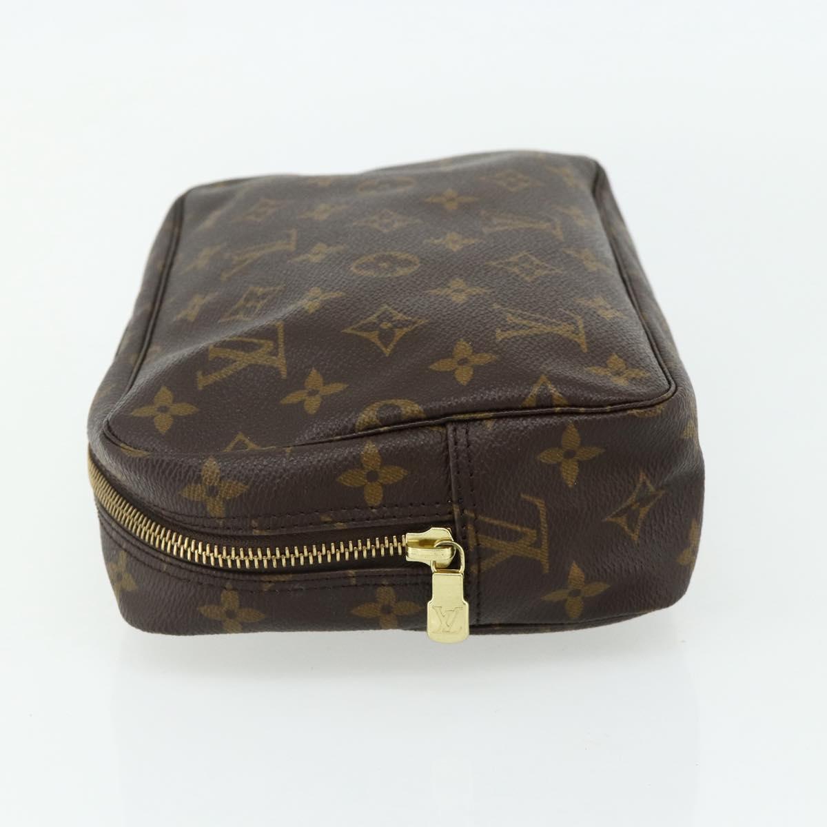 LOUIS VUITTON Monogram Trousse Toilette 23 Clutch Bag M47524 LV Auth ep14109