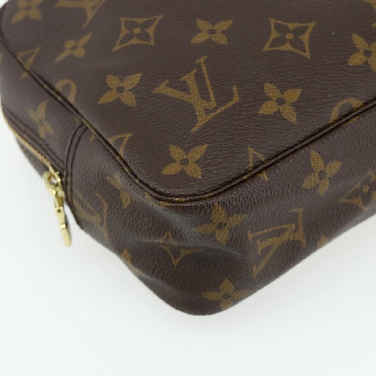 LOUIS VUITTON Monogram Trousse Toilette 23 Clutch Bag M47524 LV Auth ep14109