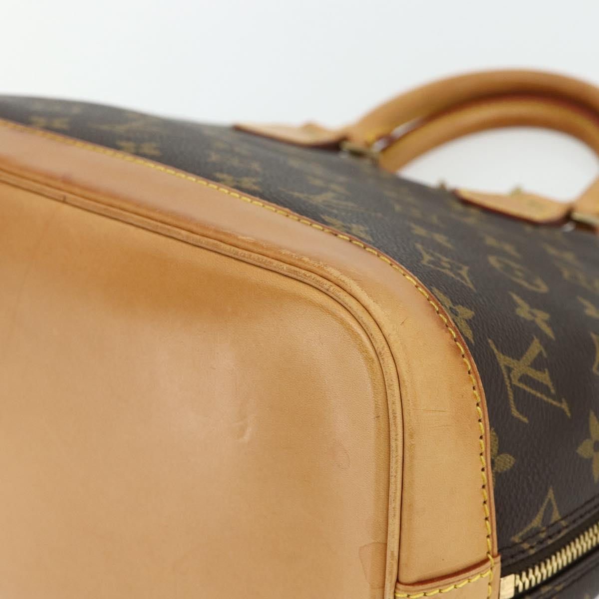 LOUIS VUITTON Monogram Alma Hand Bag M51130 LV Auth ep14118