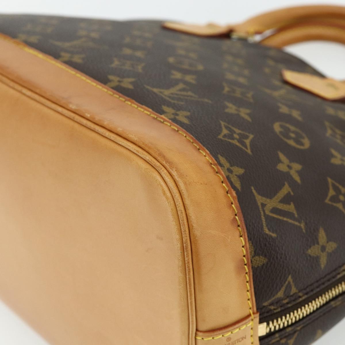 LOUIS VUITTON Monogram Alma Hand Bag M51130 LV Auth ep14118