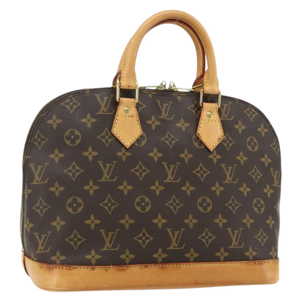 LOUIS VUITTON Monogram Alma Hand Bag M51130 LV Auth ep14118
