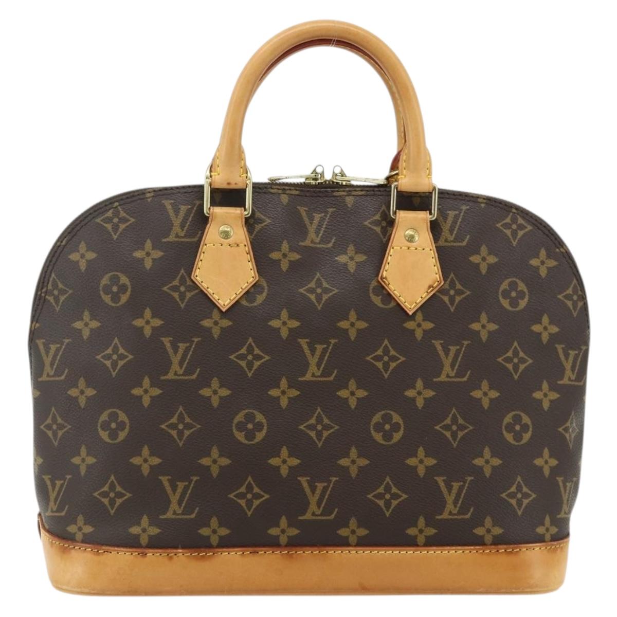 LOUIS VUITTON Monogram Alma Hand Bag M51130 LV Auth ep14118