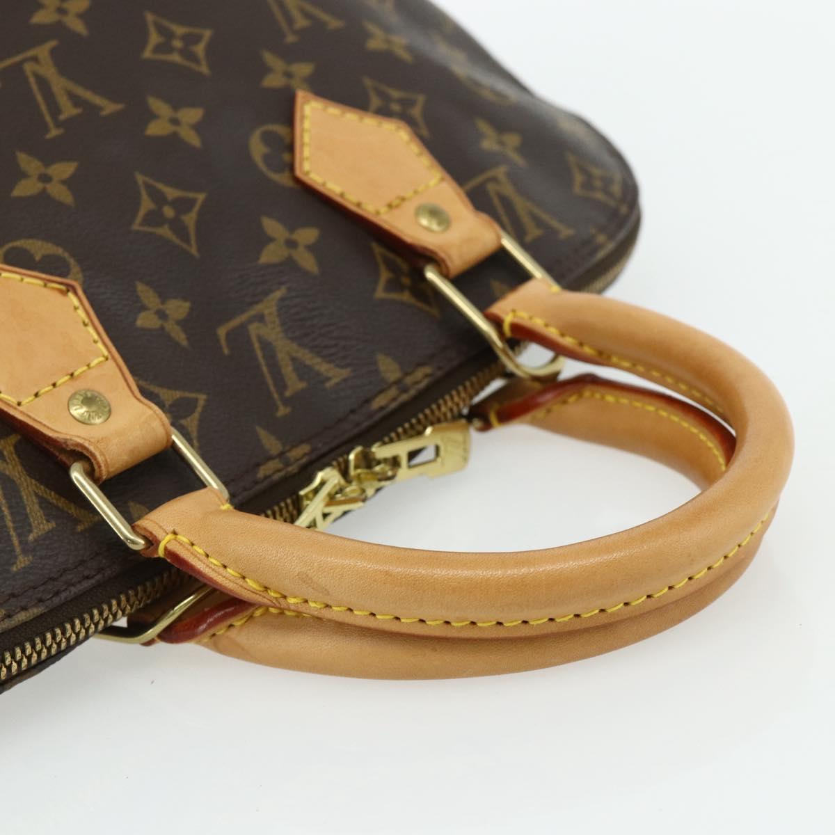 LOUIS VUITTON Monogram Alma Hand Bag M51130 LV Auth ep14118