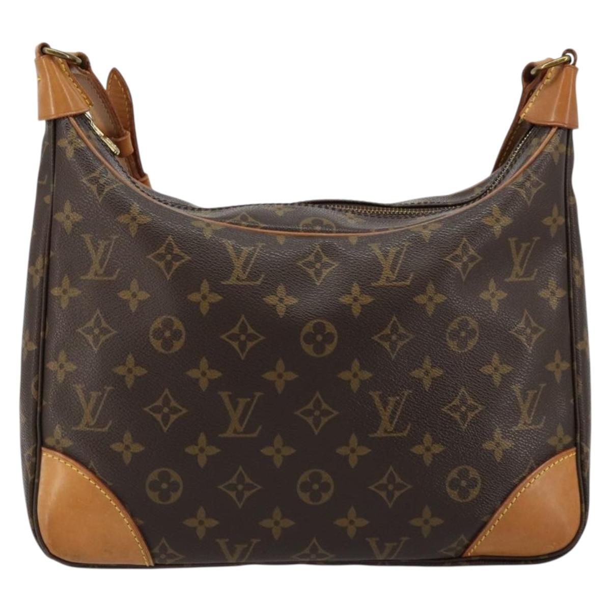 LOUIS VUITTON Monogram Boulogne 30 Shoulder Bag M51265 LV Auth ep14121