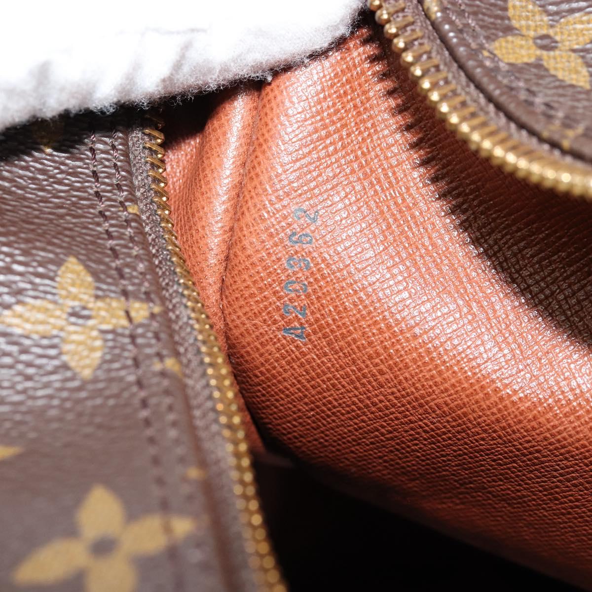 LOUIS VUITTON Monogram Boulogne 30 Shoulder Bag M51265 LV Auth ep14121