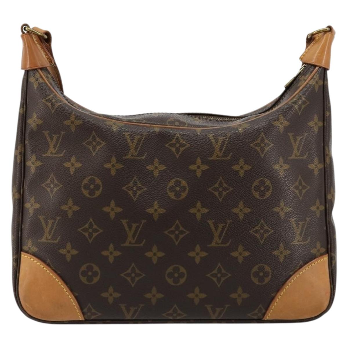 LOUIS VUITTON Monogram Boulogne 30 Shoulder Bag M51265 LV Auth ep14121