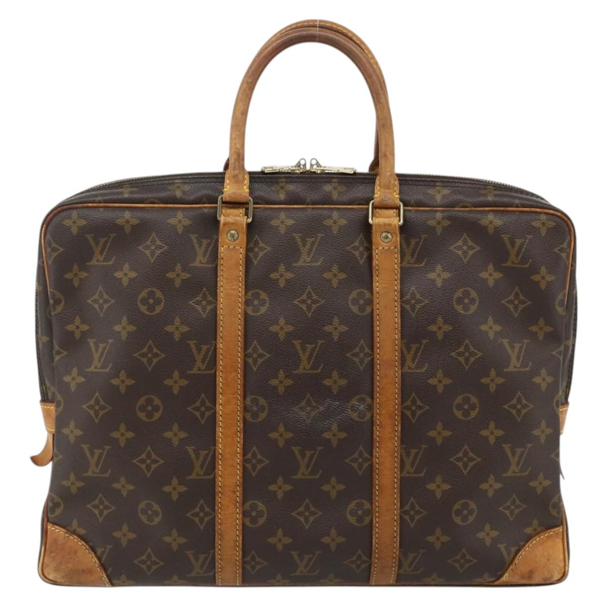 LOUIS VUITTON Monogram Porte Documents Voyage Business Bag M53361 Auth ep14129