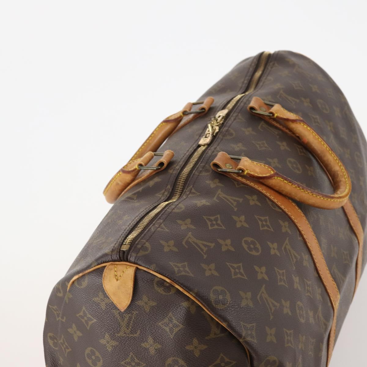 LOUIS VUITTON Monogram Keepall 50 Boston Bag M41426 LV Auth ep14130