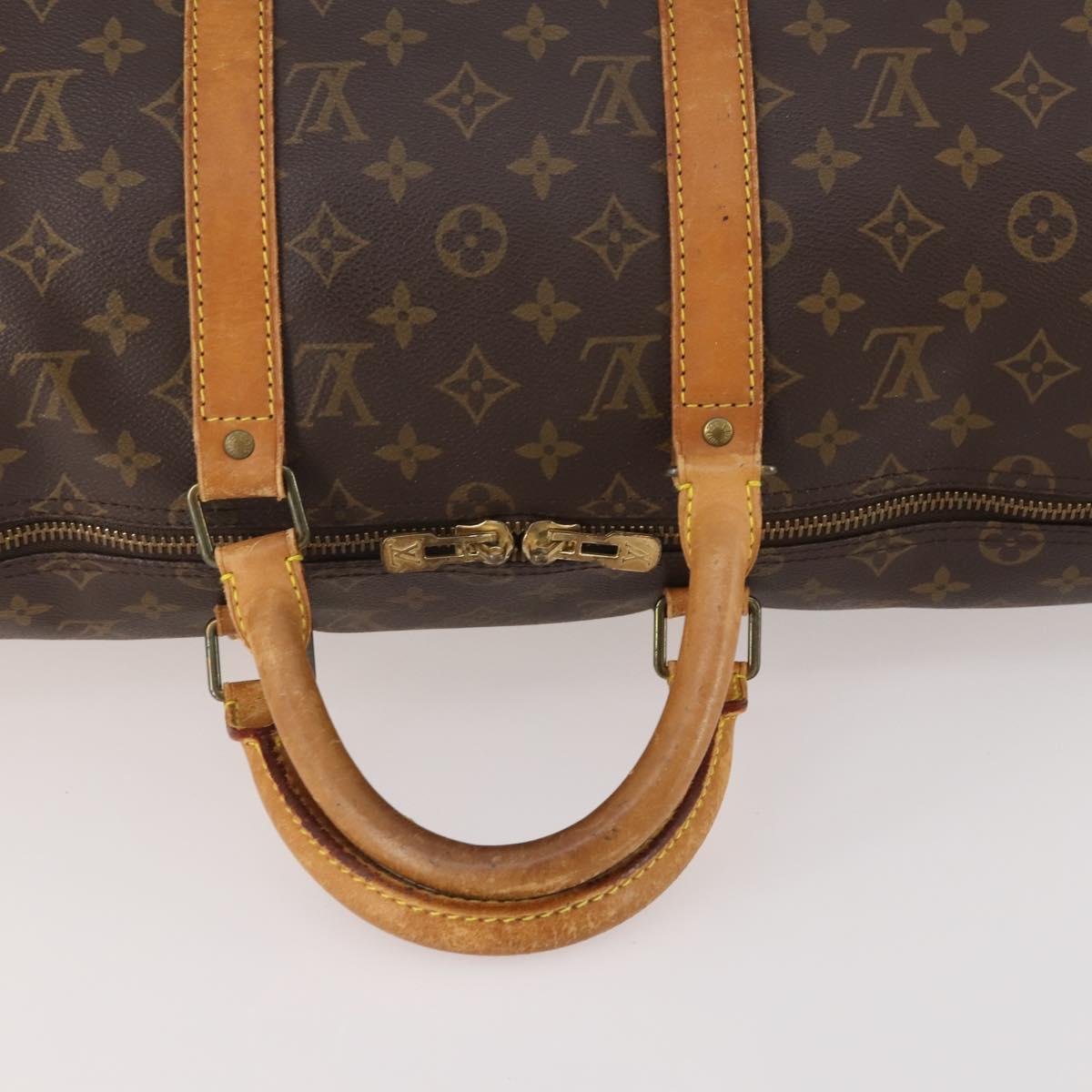 LOUIS VUITTON Monogram Keepall 50 Boston Bag M41426 LV Auth ep14130