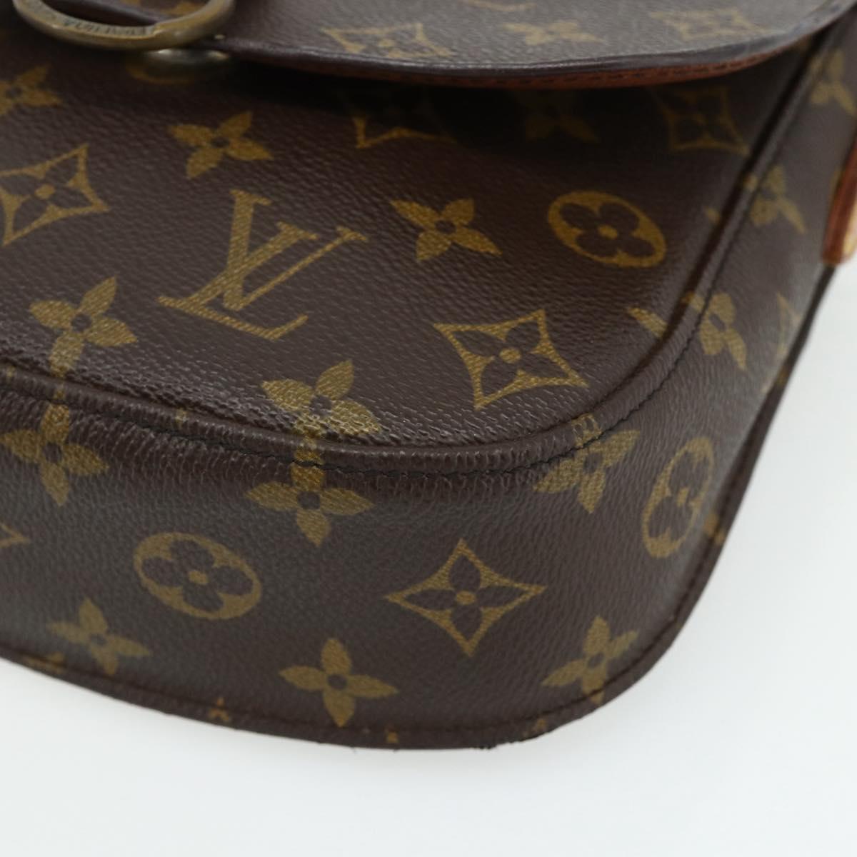 LOUIS VUITTON Monogram Saint Cloud MM Shoulder Bag M51243 LV Auth ep14137