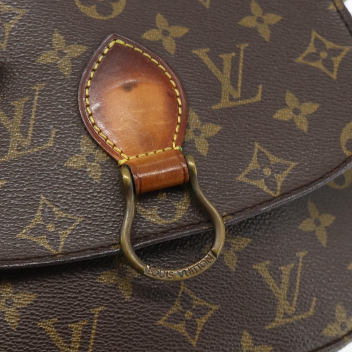 LOUIS VUITTON Monogram Saint Cloud MM Shoulder Bag M51243 LV Auth ep14137