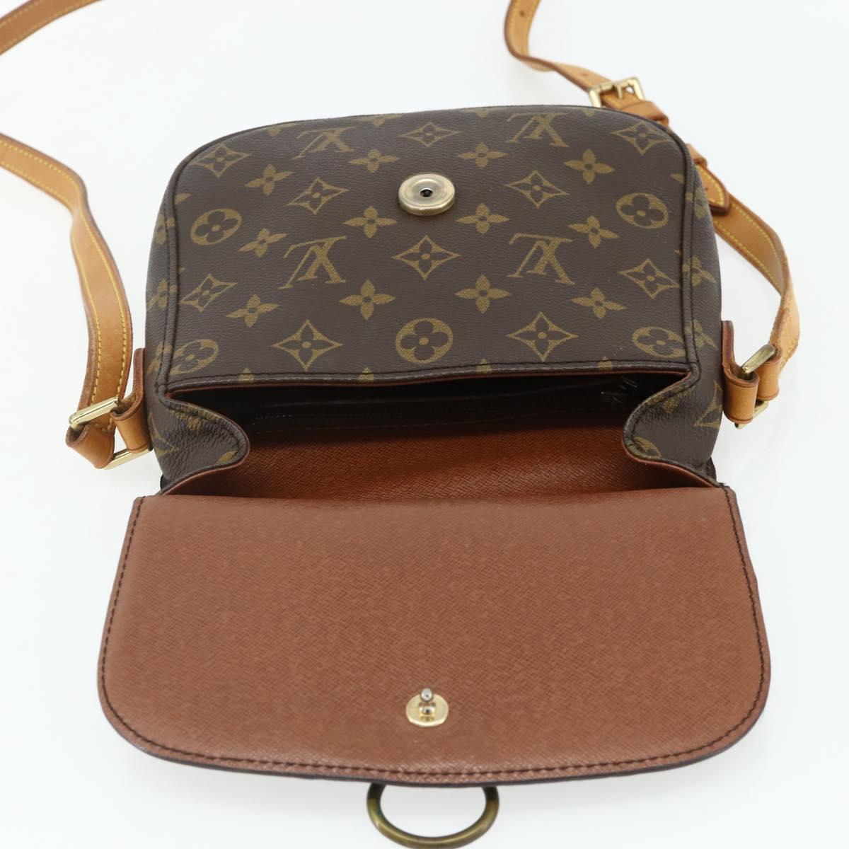 LOUIS VUITTON Monogram Saint Cloud MM Shoulder Bag M51243 LV Auth ep14137