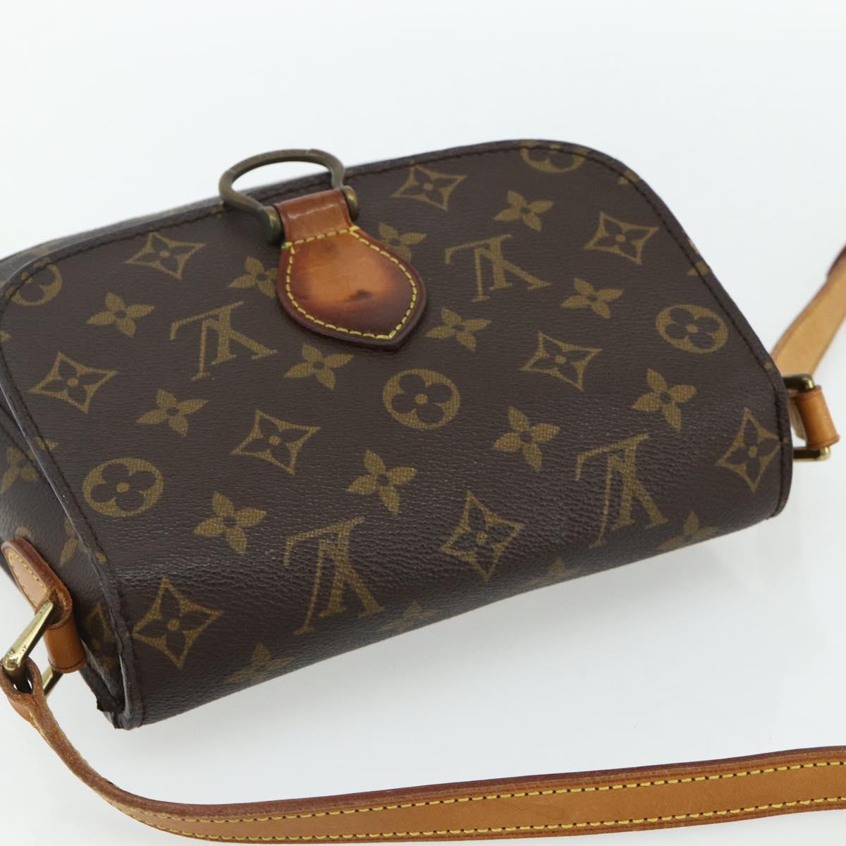 LOUIS VUITTON Monogram Saint Cloud MM Shoulder Bag M51243 LV Auth ep14137