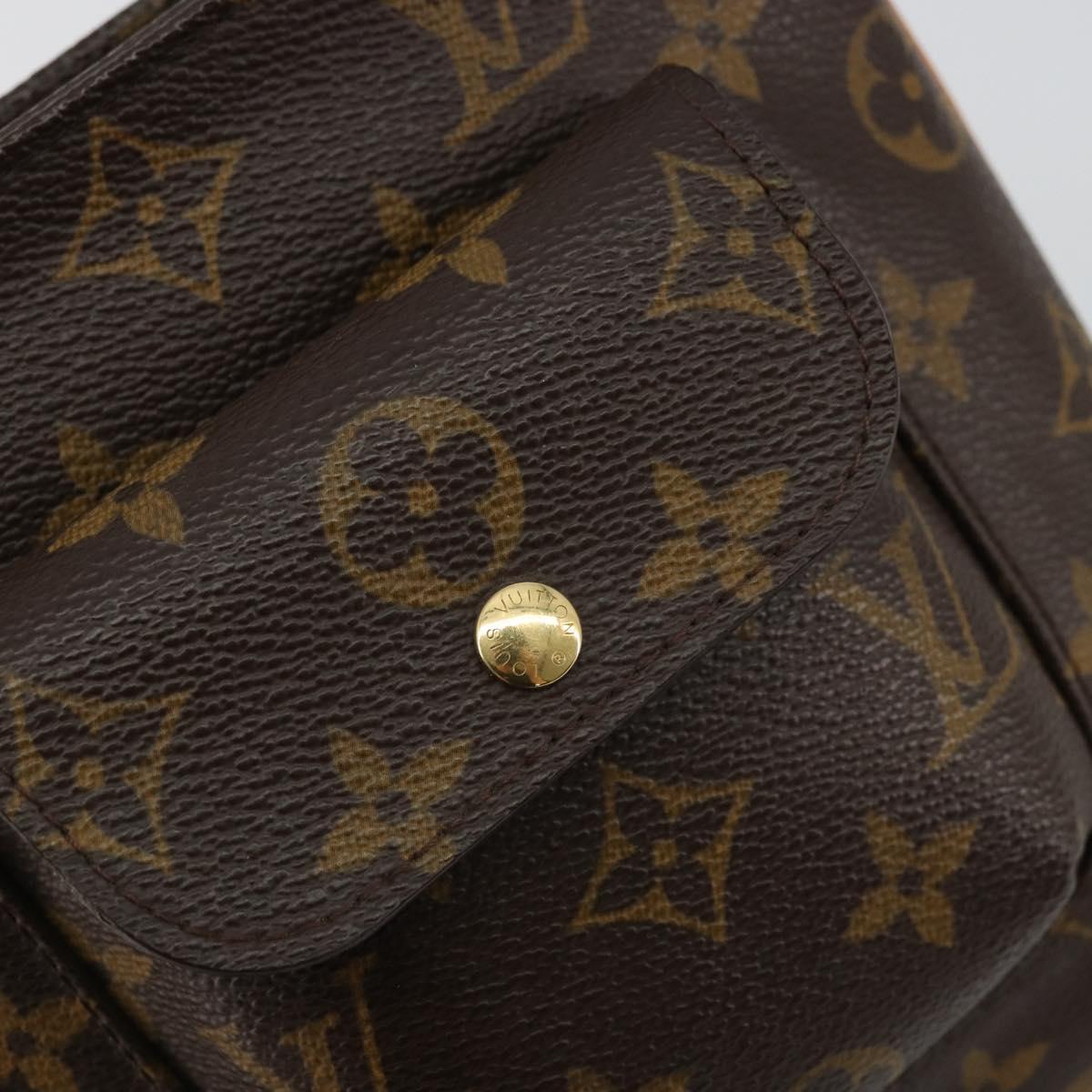 LOUIS VUITTON Monogram Partition Pouch M51901 LV Auth ep14144