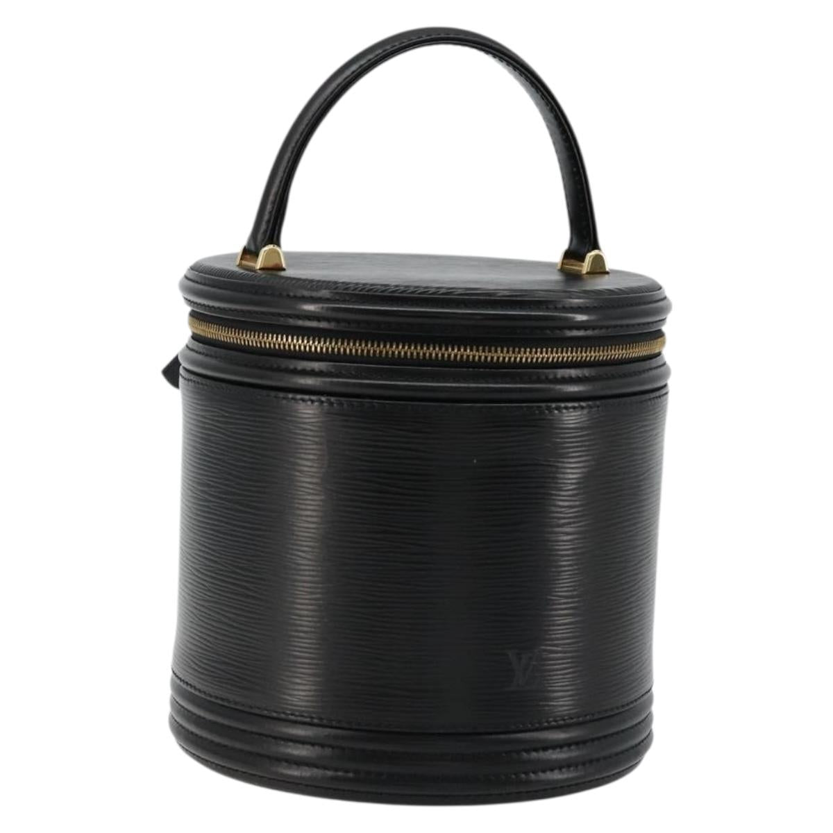 LOUIS VUITTON Epi Cannes Hand Bag Black M48032 LV Auth ep14161A