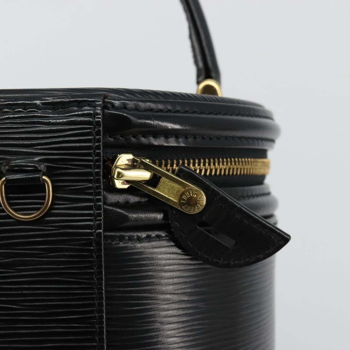 LOUIS VUITTON Epi Cannes Hand Bag Black M48032 LV Auth ep14161A