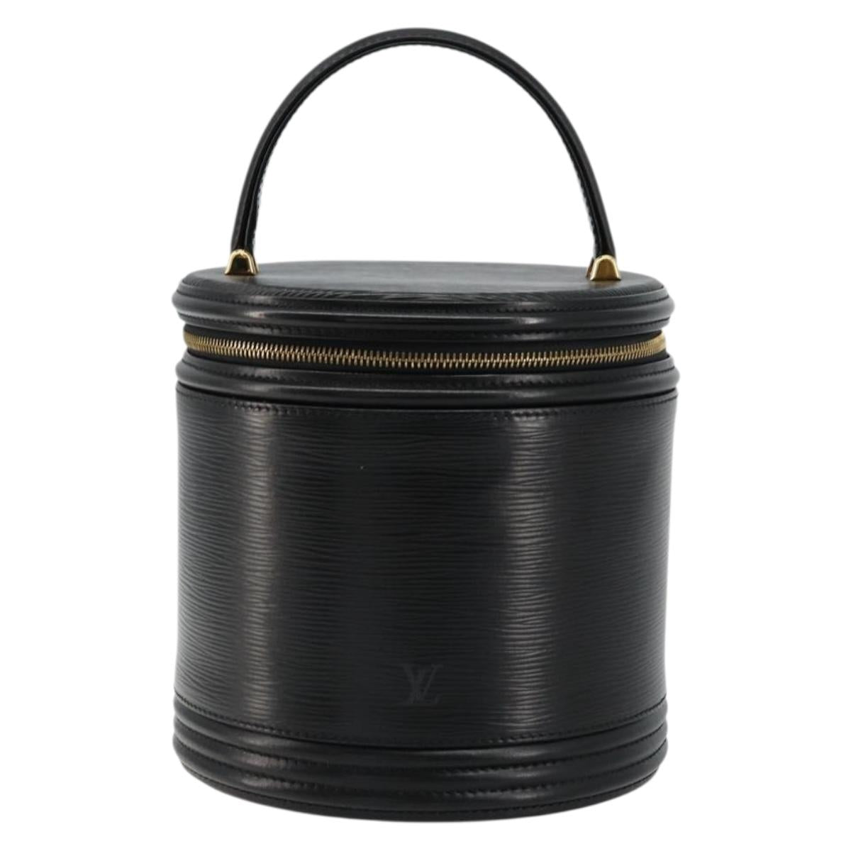 LOUIS VUITTON Epi Cannes Hand Bag Black M48032 LV Auth ep14161A