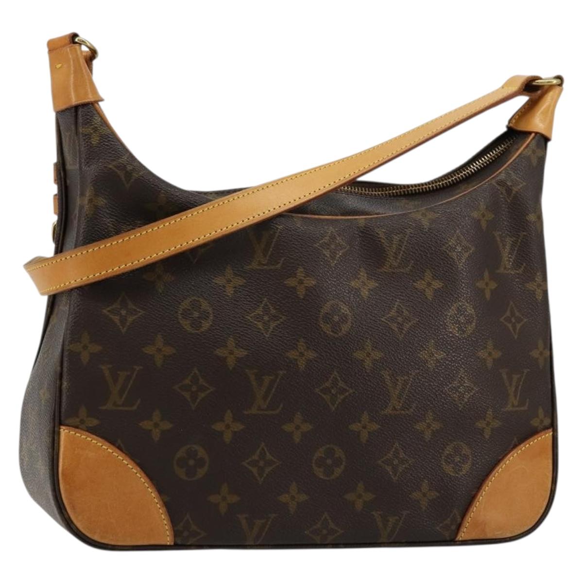 LOUIS VUITTON Monogram Boulogne 30 Shoulder Bag M51265 LV Auth ep14175A