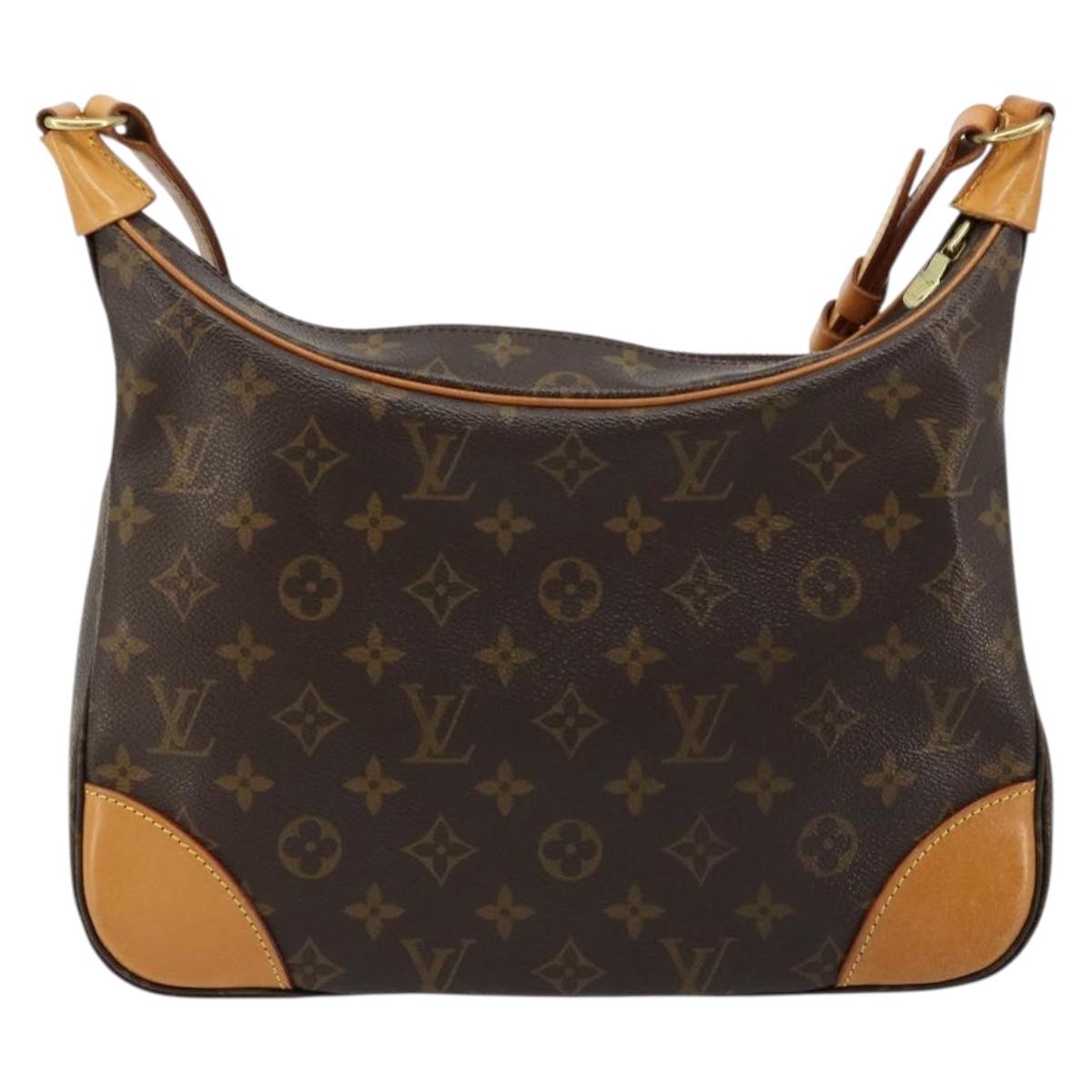 LOUIS VUITTON Monogram Boulogne 30 Shoulder Bag M51265 LV Auth ep14175A
