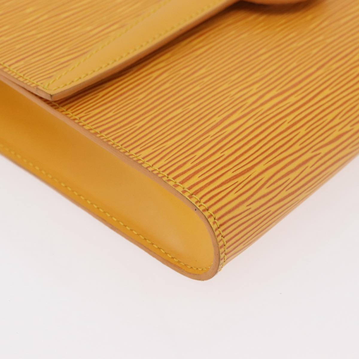 LOUIS VUITTON Epi Arsch Shoulder Bag Yellow M52579 LV Auth ep14194A
