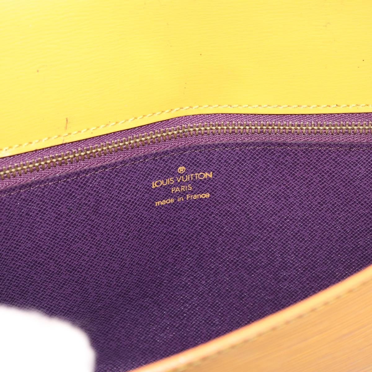 LOUIS VUITTON Epi Arsch Shoulder Bag Yellow M52579 LV Auth ep14194A