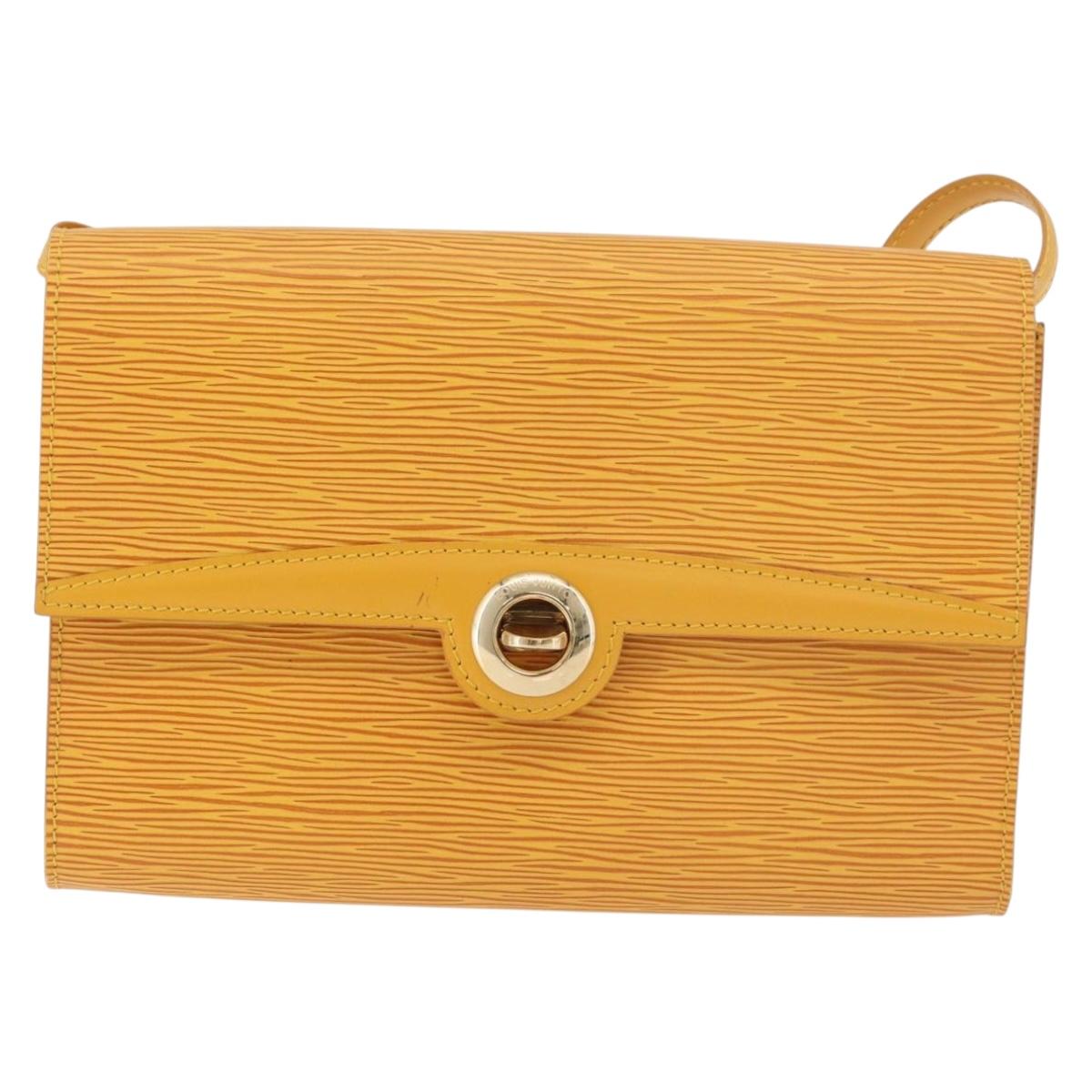 LOUIS VUITTON Epi Arsch Shoulder Bag Yellow M52579 LV Auth ep14194A