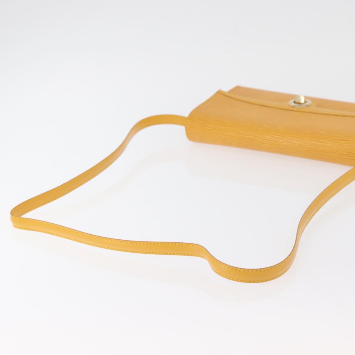 LOUIS VUITTON Epi Arsch Shoulder Bag Yellow M52579 LV Auth ep14194A