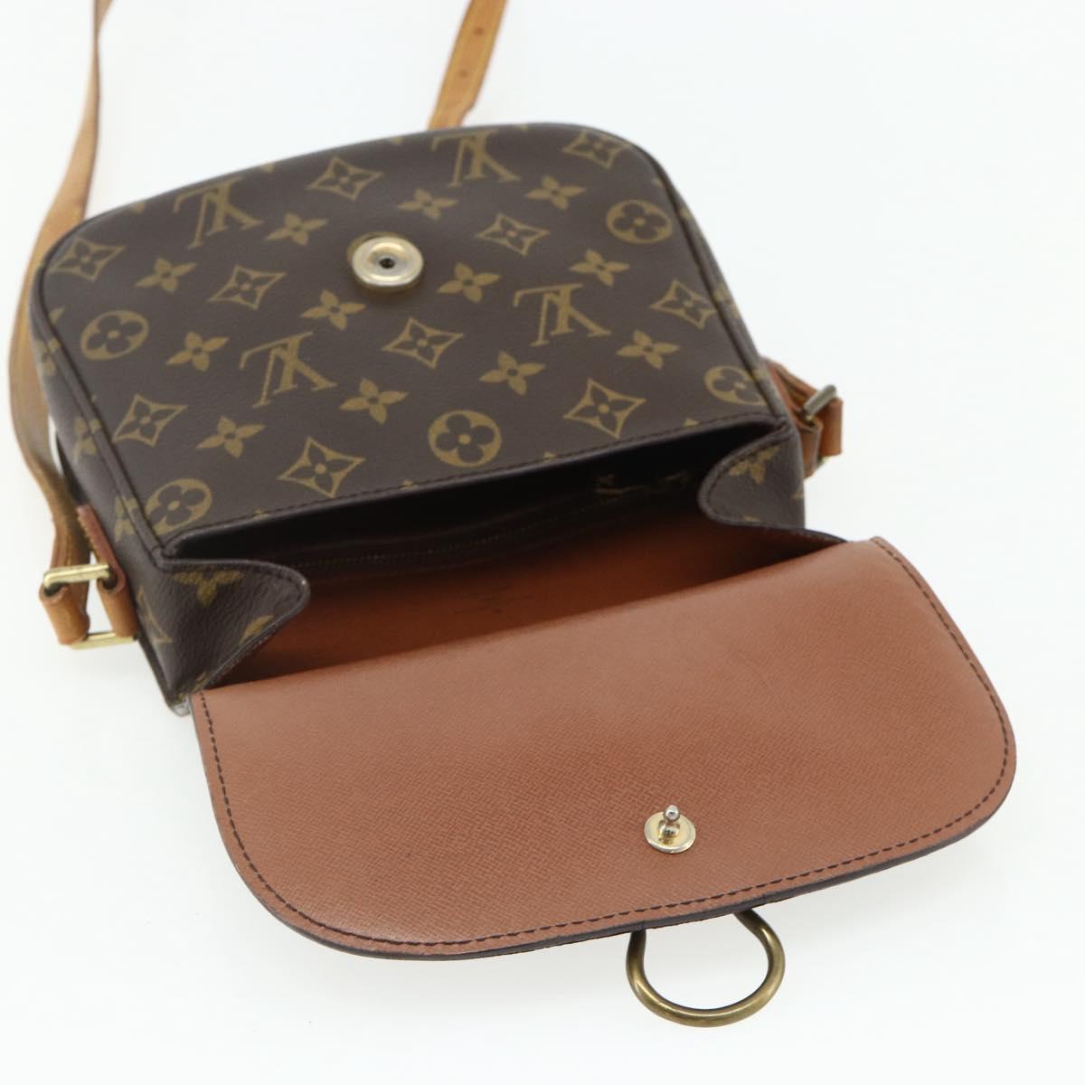 LOUIS VUITTON Monogram Saint Cloud MM Shoulder Bag M51243 LV Auth ep14201