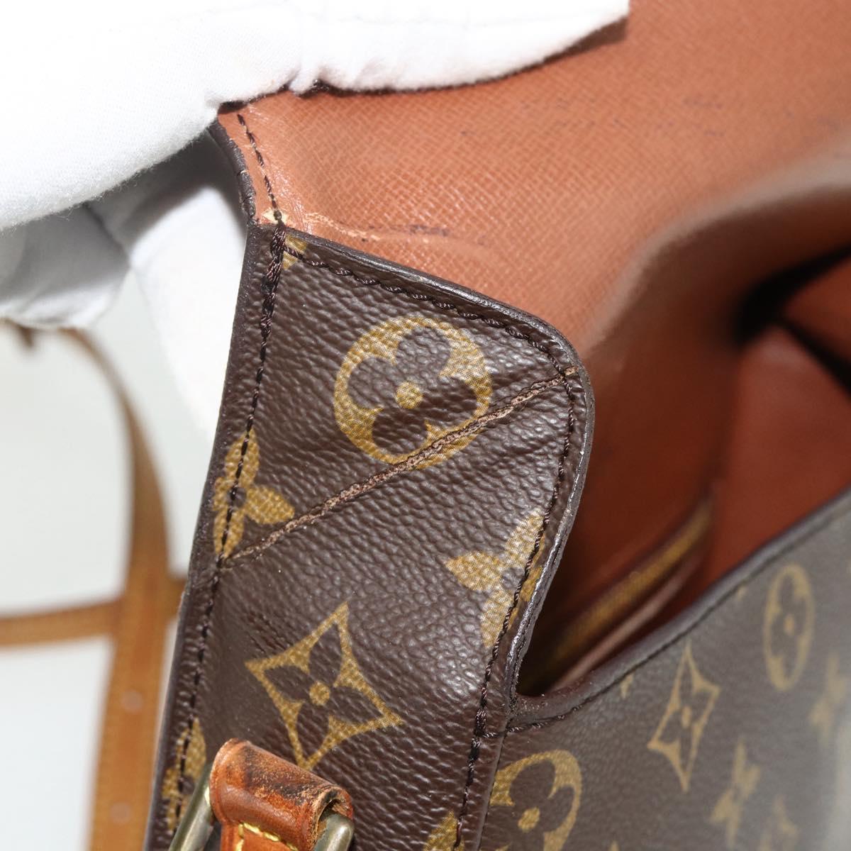 LOUIS VUITTON Monogram Saint Cloud MM Shoulder Bag M51243 LV Auth ep14201